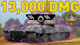13,000 Damage in World of Tanks!