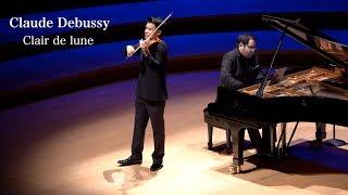 Debussy - "Clair de lune" for violin & piano (Ray Chen & Julio Elizalde)