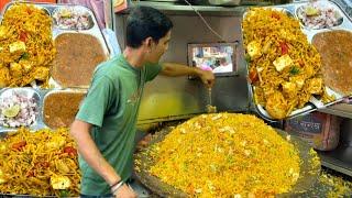 Famous Bhura Bhai Selling Amazing Veg Pulav Rs 50 /- Only | Indian Street Food