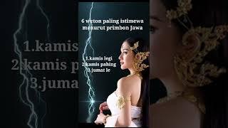 6 weton yang paling istimewa menurut primbon Jawa