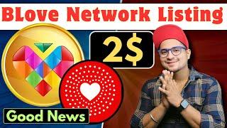 B love network listing update | B love network exchange listing | B LOVE NETWORK