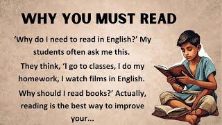 Why You Must Read || How To Improve English || Learn English With Mark || Listening Practice