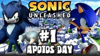 Sonic Unleashed (360/PS3) - (1080p) Part 1 - Opening & Apotos Day