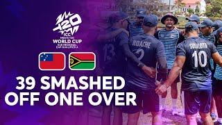 International record tumbles in Samoa as 39 runs are scored in one over 