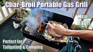 CharBroil Portable Gas Grill Amazon Review Budget Table Top Propane Camping Tailgating Best Mini BBQ