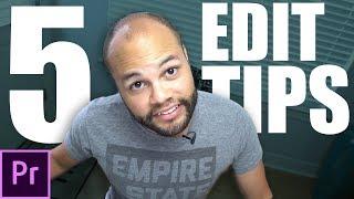 Take your YouTube talking head VIDEOS to the NEXT LEVEL - 5 editing tips