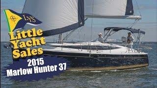 Sailing the New Marlow Hunter 37 at Little Yacht Sales, Kemah Texas