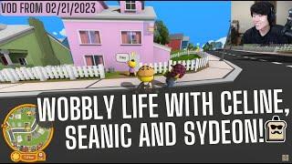 DisguisedToast enjoys playing Wobbly Life with Celine, Seanic and Sydeon! VOD from 02/21/2023