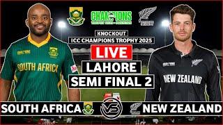 ICC Champions Trophy Semi Final Live: South Africa vs New Zealand Live | SA vs NZ Live | NZ Innings