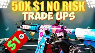 fifty $1 no risk trade ups that made me go from $5 to $5000 (INSANE PROFITS) ...