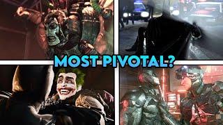What were the most PIVOTAL moments from EACH Arkham game?