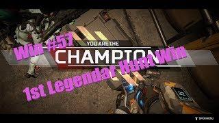 Apex Legends  - Win #57 - 1st Legendary Hunt Victory