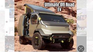 Comparing EV Ultimate Off Road Car Camping Van in SEMA with a Honda Element