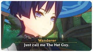 Wanderer - The Hat Guy (Cutscene) | Genshin Impact