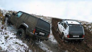 НИВЫ дали отпор JEEP и TANK 300! МОНОПРИВОД тоже МОЖЕТ! Царь горы начало