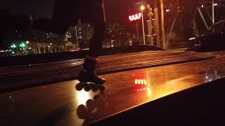 One night session on Flying Eagle skates (Enkidu + 80mm)