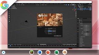 How To install Blender On A Chromebook | Version 3.5.1