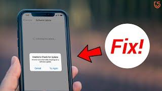 Unable to Check for Update iOS 13? Here is the Fix