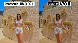 Panasonic Lumix G9 II Vs Sony A7C II Camera Test Comparison