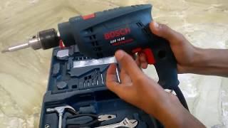 How to  use  drill machine || Bosch GSB RE kit -GUIDE