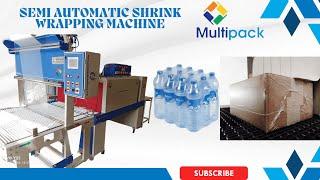 Semi Automatic Shrink Wrapping Machine | Box Wrapping Machine | #shrinkwrappingmachine | Multipack