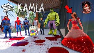 Franklin and Avengers Playing Chupan Chupai With Kamla Indian Ghost | GTAV AVENGERS | Candy Gamer