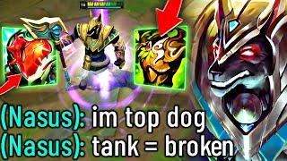 TANK NASUS IS THE TOP DOG