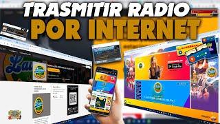 Cómo TRANSMITIR Radio Por Internet Gratis 2024 // Autodj + Reproductor HTML5 - Funciona ZenoMedia