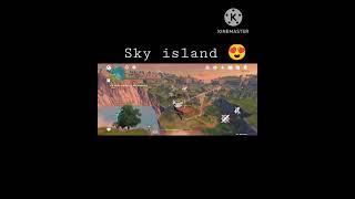 Sky Island above mondsat | Genshin impact #gaming