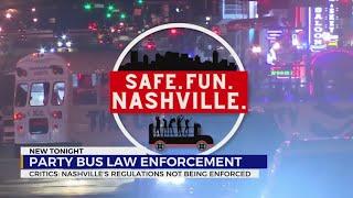 Party bus law enforcement