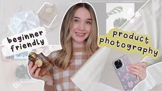 5 tips on how to take product photos with and without props - beginner friendly + Adobe Photoshop
