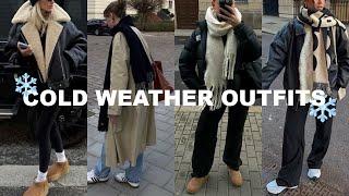 What We're Wearing When It's Cold!! ️ (Cute Outfits + Tips and Tricks to Stay Warm)