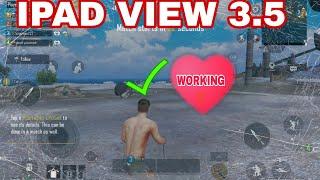 ipad view pubg mobile new update 3.5 working  all android device ️no config only setting ipad view