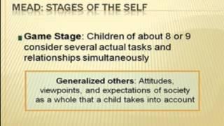 George Herbert Mead's Stages of Self