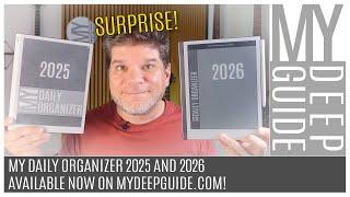 My Daily Organizer 2025 & 2026 Out Now! Powerful, Simple and Focused Way To Organize Your Year