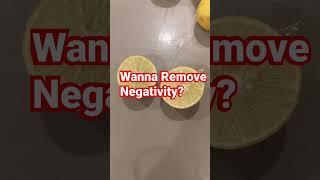 Wanna remove negativity from your house? Use lemon  #negativenergies#negativity