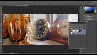 How to use the Gradient tool in Photoshop to merge images together
