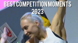 BEST competition moments in climbing 2023