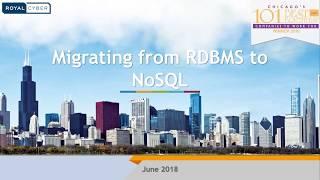 Migrating from Relational to a NoSQL Database | Royal Cyber