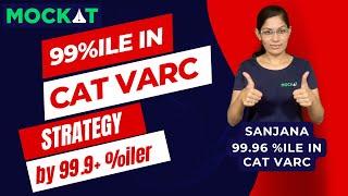 99%ile in CAT 2023 VARC - Preparation Strategy