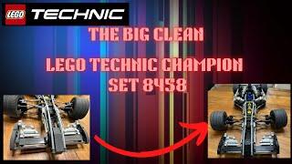 Deep clean of RARE LEGO Technic Silver Champion (£3000 to buy)