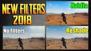 PLAYERUNKNOWN'S BATTLEGROUNDS NVIDIA FREESTYLE RESHADE SETTINGS! NEW FILTER SETTINGS! PUBG LIVE!