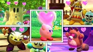 Kirby Star Allies: ALL BOSSES You Can BECOME FRIENDS With!