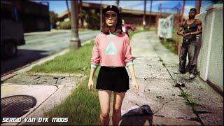 Lara Croft Custom Casual [Add-On Ped] by Alex189 & Saldin93 - GTA V