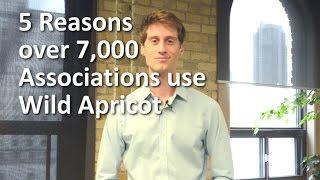 5 Reasons why Wild Apricot is the #1 Association Management Software