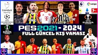 PES 2021 KIŞ YAMASI 2024 FULL GÜNCEL // SKORBORDLAR, GOL MÜZİKLERİ ve DAHA FAZLASI