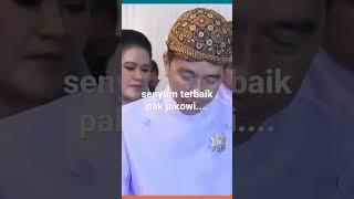 SENYUM TERBAIK PAK JOKOWI