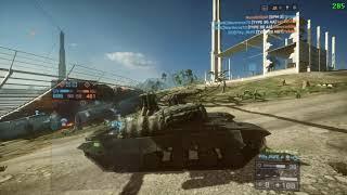 116-0 Pro Tank Killstreak on Rogue Transmission (4 KPM) | Battlefield 4