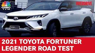 2021 Toyota Fortuner Legender Test Drive & Review | Overdrive