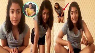 FITNESS VIDEO: Rashmika Mandanna Workout Video Along With Her Trainer | News Buzz